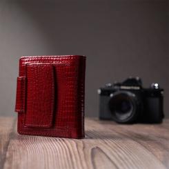 Кошелек ST Leather Из натуральной кожи Красный Фото 10
