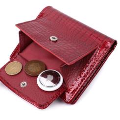 Кошелек ST Leather Из натуральной кожи Красный Фото 6