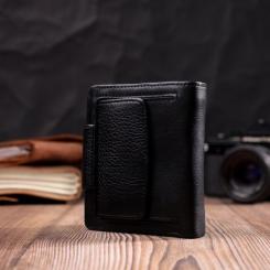 Кошелек ST Leather Из натуральной кожи Черный Фото 9