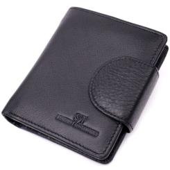 Кошелек ST Leather Из натуральной кожи Черный Фото