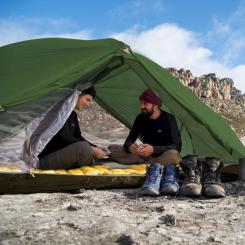 Палатка Naturehike двомісний з футпринтом Mongar NH17T007-M зелений Фото 2