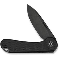 Нож Civivi Elementum Slip Joint, Black G10, Darkwash Фото 4