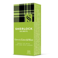 Чай Sherlock Secrets Green Lime&Mint зеленый 25х1.8 г Фото