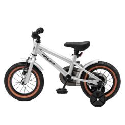 Детский велосипед Miqilong ST 12" сріблий Фото 2