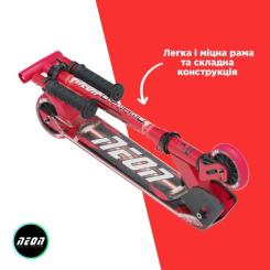 Самокат Neon Dynamo червоний Фото 3