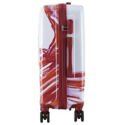 Чемодан Semi Line 20" S T5654-1 White/Red Print Фото 3