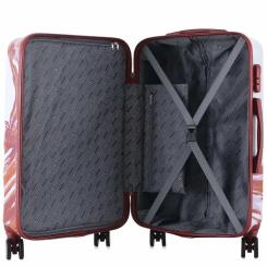 Чемодан Semi Line 20" S T5654-1 White/Red Print Фото 5