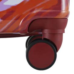 Чемодан Semi Line 20" S T5654-1 White/Red Print Фото 7