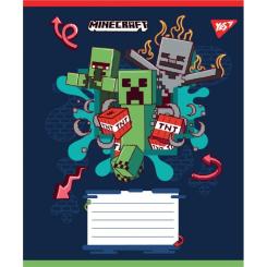 Тетрадь Yes Minecraft Heroes А5 12 листов клетка Фото 1