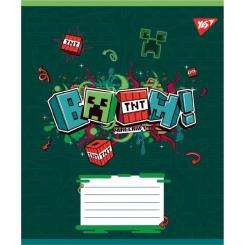 Тетрадь Yes Minecraft Heroes А5 12 листов клетка Фото 2