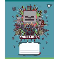 Тетрадь Yes Minecraft Heroes А5 12 листов клетка Фото 3