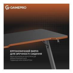 Компьютерный стол GamePro GD012 Black Фото 6
