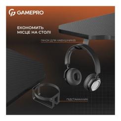 Компьютерный стол GamePro GD012 Black Фото 7