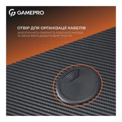 Компьютерный стол GamePro GD012 Black Фото 8