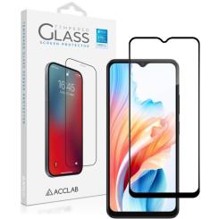Стекло защитное ACCLAB Full Glue Oppo A38 5G Black Фото