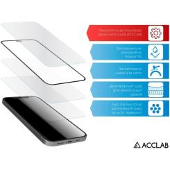 Стекло защитное ACCLAB Full Glue Oppo A38 5G Black Фото 3