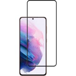 Стекло защитное ACCLAB Full Glue Samsung S21 (G991) Black Фото 1