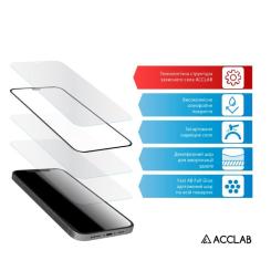 Стекло защитное ACCLAB Full Glue Xiaomi Redmi 13 Black Фото 3