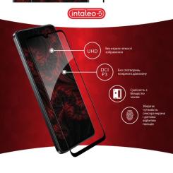 Стекло защитное Intaleo Full Glue Realme Note 60X Black Фото 3