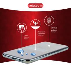 Стекло защитное Intaleo Full Glue Realme Note 60X Black Фото 5