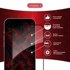 Стекло защитное Intaleo Full Glue Xiaomi Redmi 13C Black Фото 2