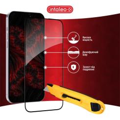 Стекло защитное Intaleo Full Glue Xiaomi Redmi 13C Black Фото 4