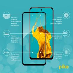 Стекло защитное Piko Full Glue Infinix Hot 50i Black Фото 1