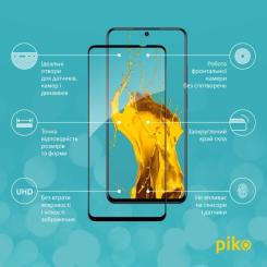 Стекло защитное Piko Full Glue Realme 13 5G Black Фото 1