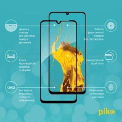 Стекло защитное Piko Full Glue Realme Note 60 Black Фото 1