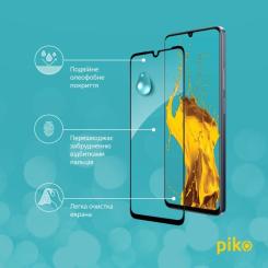 Стекло защитное Piko Full Glue Realme Note 60 Black Фото 3