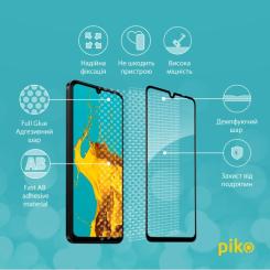 Стекло защитное Piko Full Glue Xiaomi Redmi 14C Black Фото 2