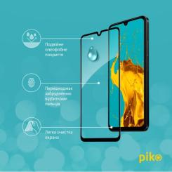 Стекло защитное Piko Full Glue Xiaomi Redmi 14C Black Фото 3