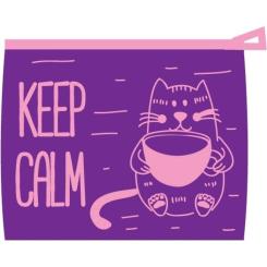 Кошелек детский Cool For School на блискавці, бузковий Фото