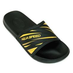 Шлепанцы Aqua Speed Idaho 514-18 чорний, жовтий 43 Фото 1