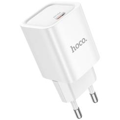 Зарядное устройство HOCO C148A Charm USB-C PD30W White Фото 1