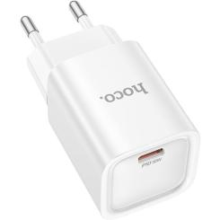 Зарядное устройство HOCO C148A Charm USB-C PD30W White Фото 2