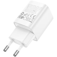Зарядное устройство HOCO C148A Charm USB-C PD30W White Фото 5