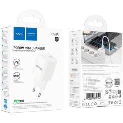 Зарядное устройство HOCO C148A Charm USB-C PD30W White Фото 6