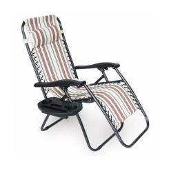 Кресло складное Voltronic 1800х650х1150мм Brown/White Фото
