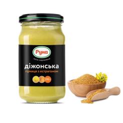 Соус Руна Горчица Дижонская с эстрагоном 210 г Фото 1