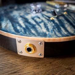 Электрогитара PRS Custom 24 10 Top Faded Whale Blue Фото 6
