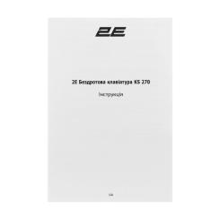 Клавиатура 2E KS270 109key Wireless UA Grey/Black Фото 10