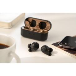 Наушники 2E Novem Pro True Wireless Waterproof Mic Black Фото 1