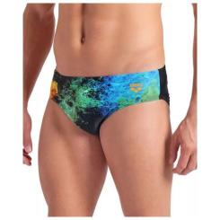 Плавки Arena Vibrant Swim Briefs 008940-550 чорний 80 Фото 2