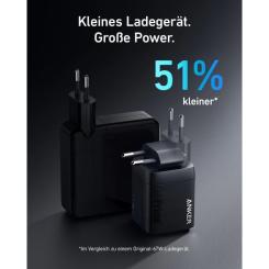 Зарядное устройство Anker GaNPrime 67W 2xUSB-C PD + 1xUSB-A Black Фото 5