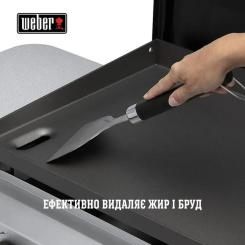 Аксессуар для барбекю Weber скребок для планчі Фото 4