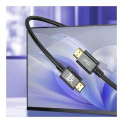 Кабель мультимедийный XO HDMI M to HDMI M 3.0m V2.0 black Фото 5