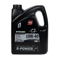 Моторное масло S-POWER DYNAMIC TDi 10W-40 5л Фото