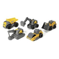 Спецтехника Dickie Toys Вольво. Мікроробітники, 5 машин Фото 1