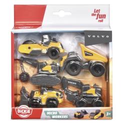 Спецтехника Dickie Toys Вольво. Мікроробітники, 5 машин Фото 4